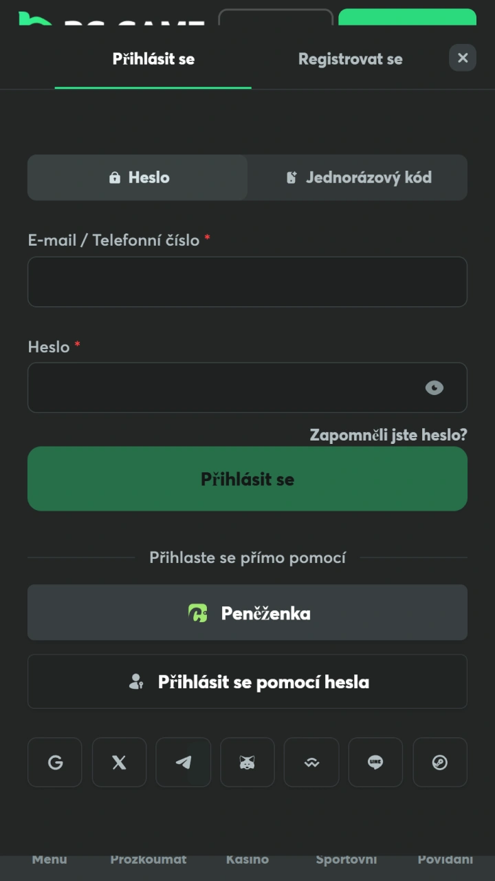 Spusťte mobilní aplikaci BC Game v Android zařízení a hrajte.
