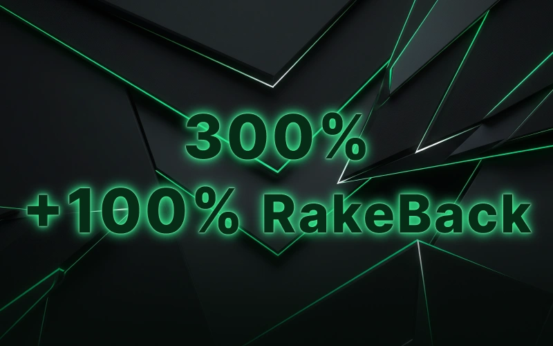 Využijte 300% RakeBack za třetí vklad přes bonusy BC Game.