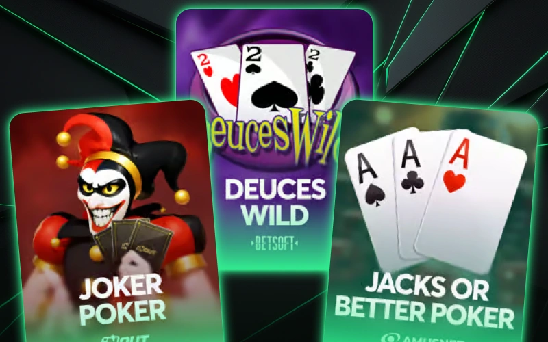 Užívejte si napínavý video poker v online kasinu BC Game a vyhrávejte.