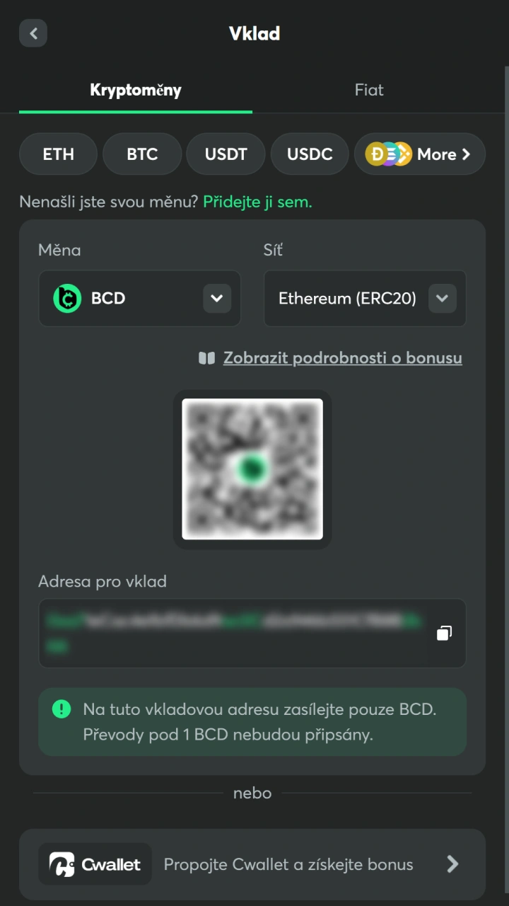 Vložte kryptoměnu na účet a získejte prostředky pro sportovní sázení na BC Game.