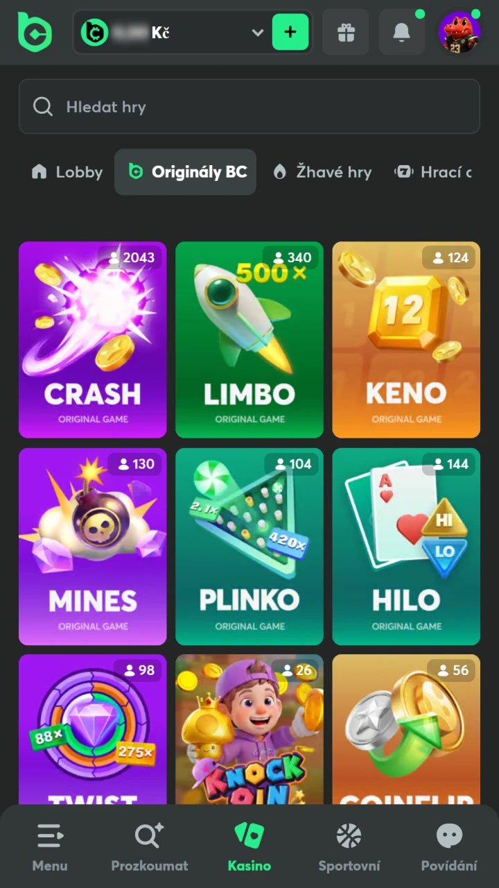 Splňte podmínky na protočení a získejte registrační bonus BC Game.