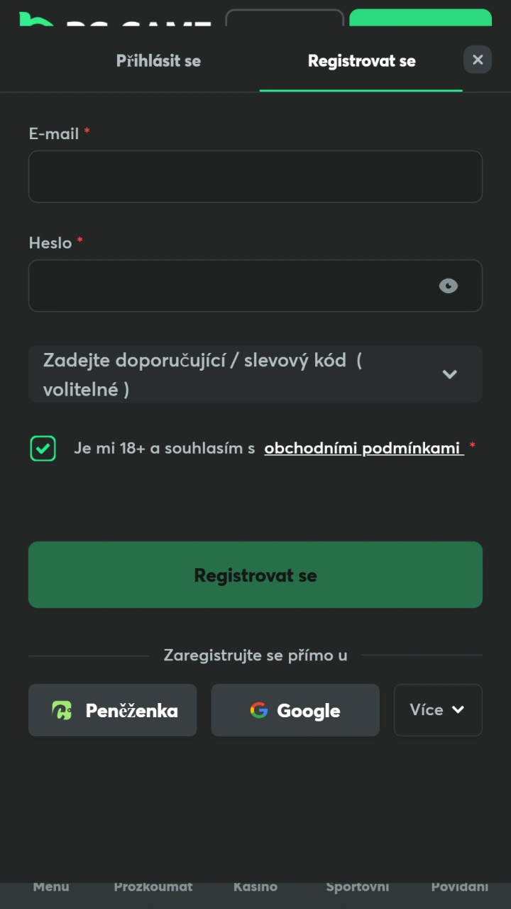 Zaregistrujte se na BC Game a získejte skvělý registrační bonus.