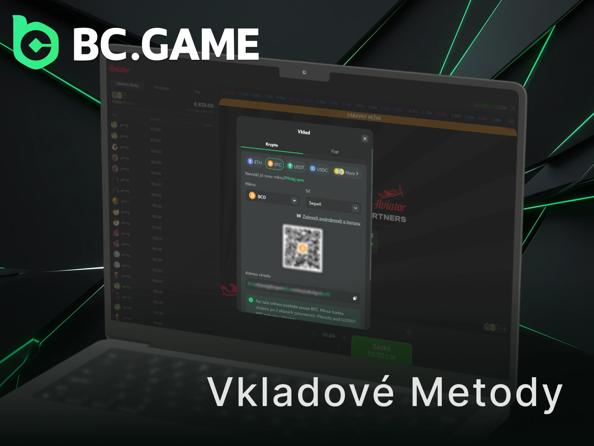 Dobijte si konto přes bezpečné kanály pro BC Game Aviator.